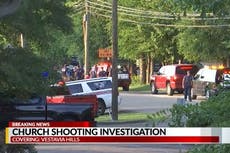 Two dead and one injured in shooting at Alabama church ‘Boomers Potluck’ as suspect taken into custody