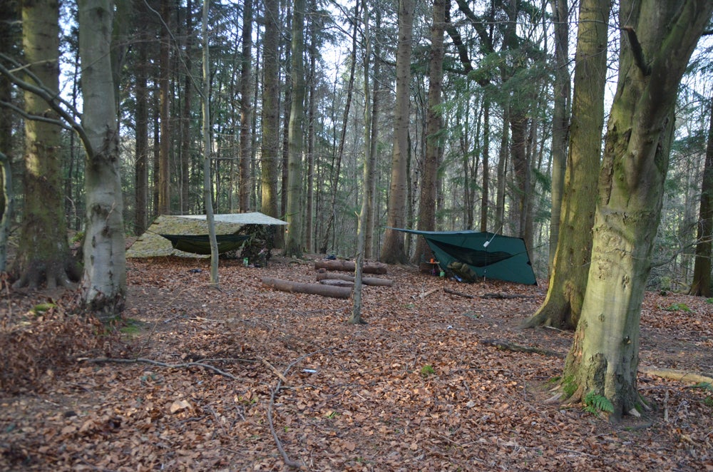 Stealth camp, North Yorkshire, spring 2015 (Collect/PA Real Life)