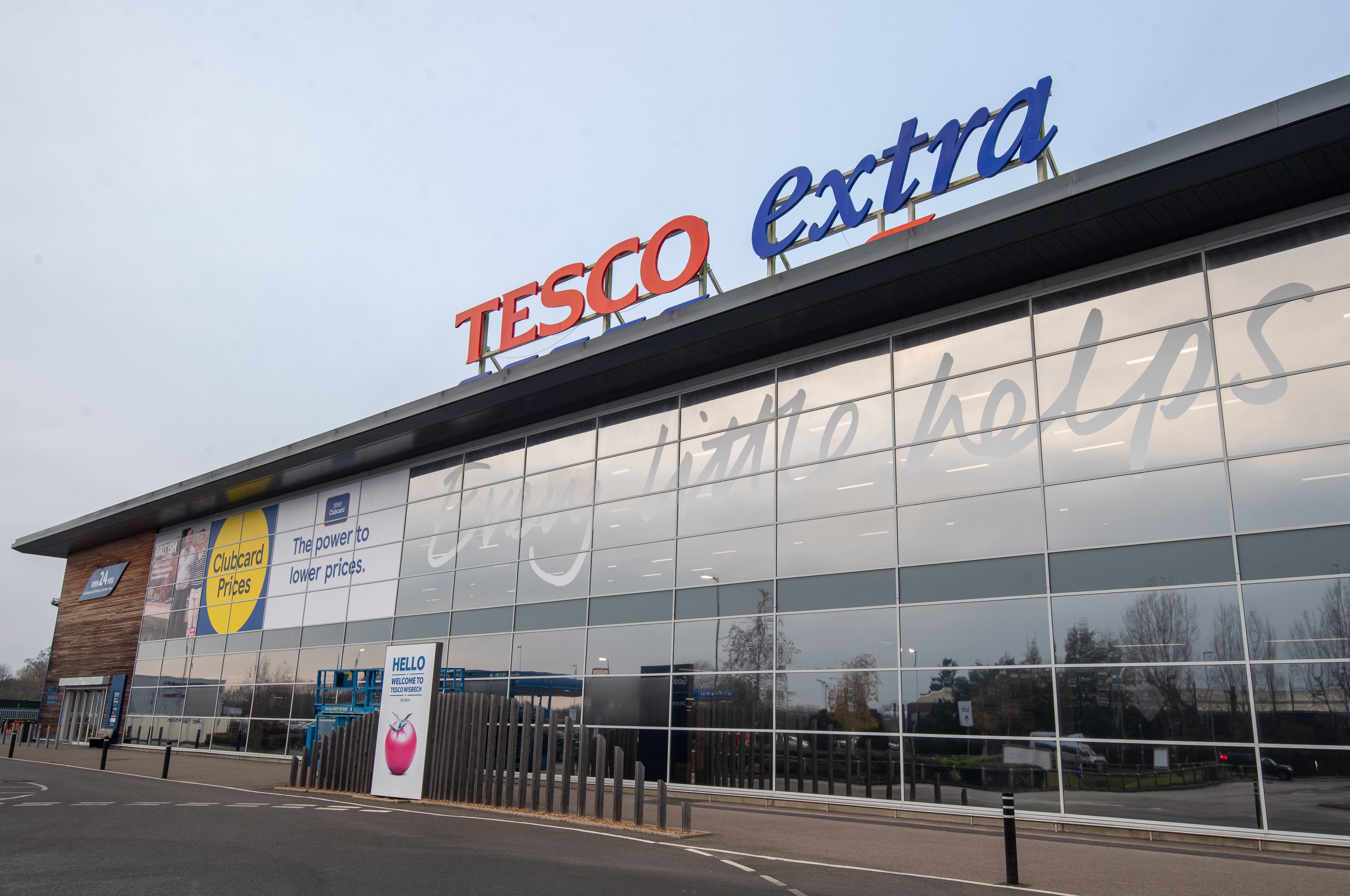 Tesco reported changing customer behaviour due to the cost-of-living crisis while sales continued to grow (Joe Giddens/PA)