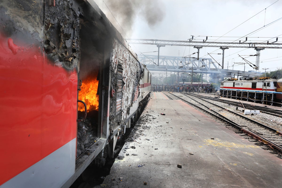 Protests rage over India’s new military recruitment policy