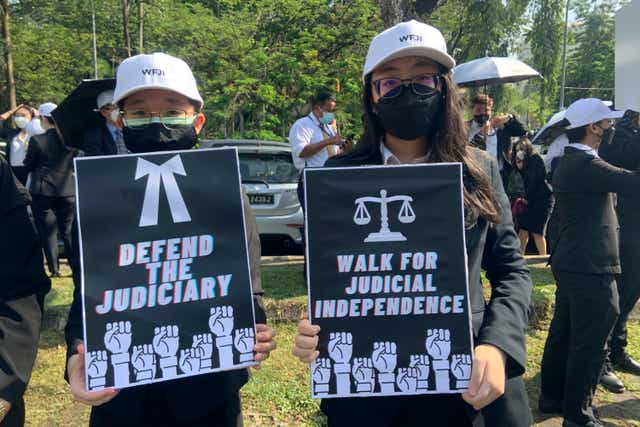 Malaysia Lawyers Protest