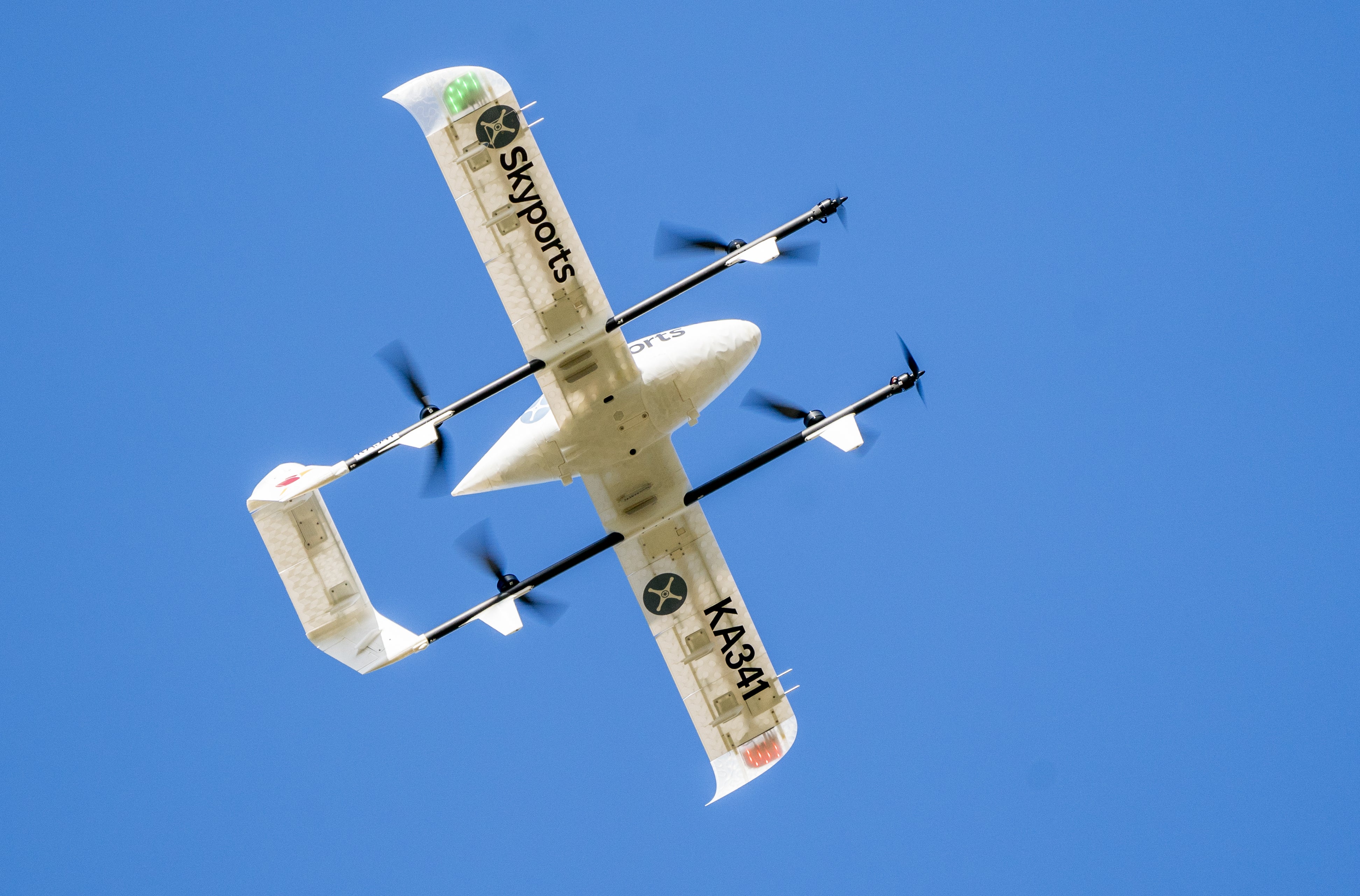 A trial scheme could see drones used to deliver school lunches to youngsters in some of Scotland’s more remote communities. (Jane Barlow/PA)