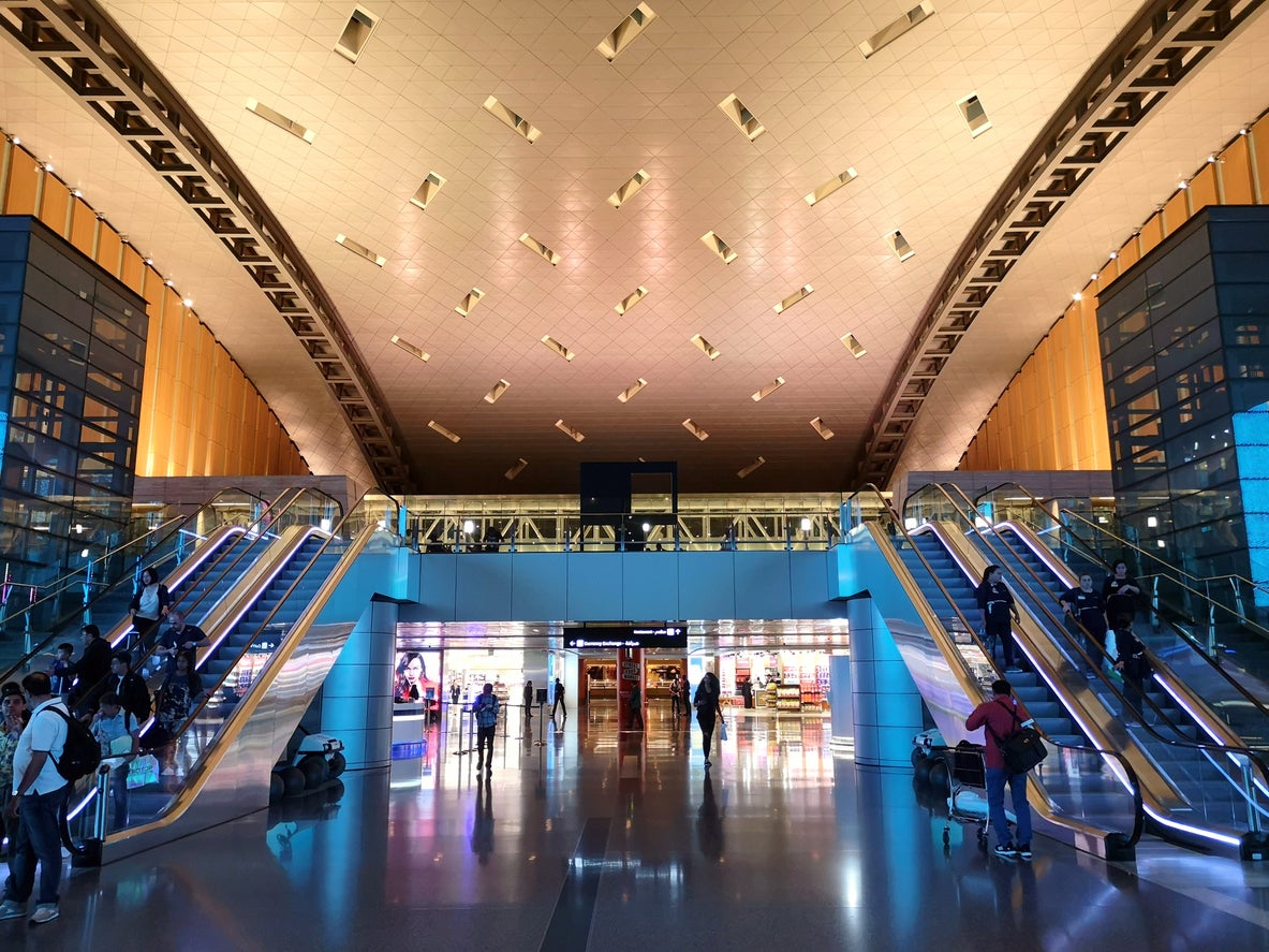 Doha’s Hamad International airport took the top spot