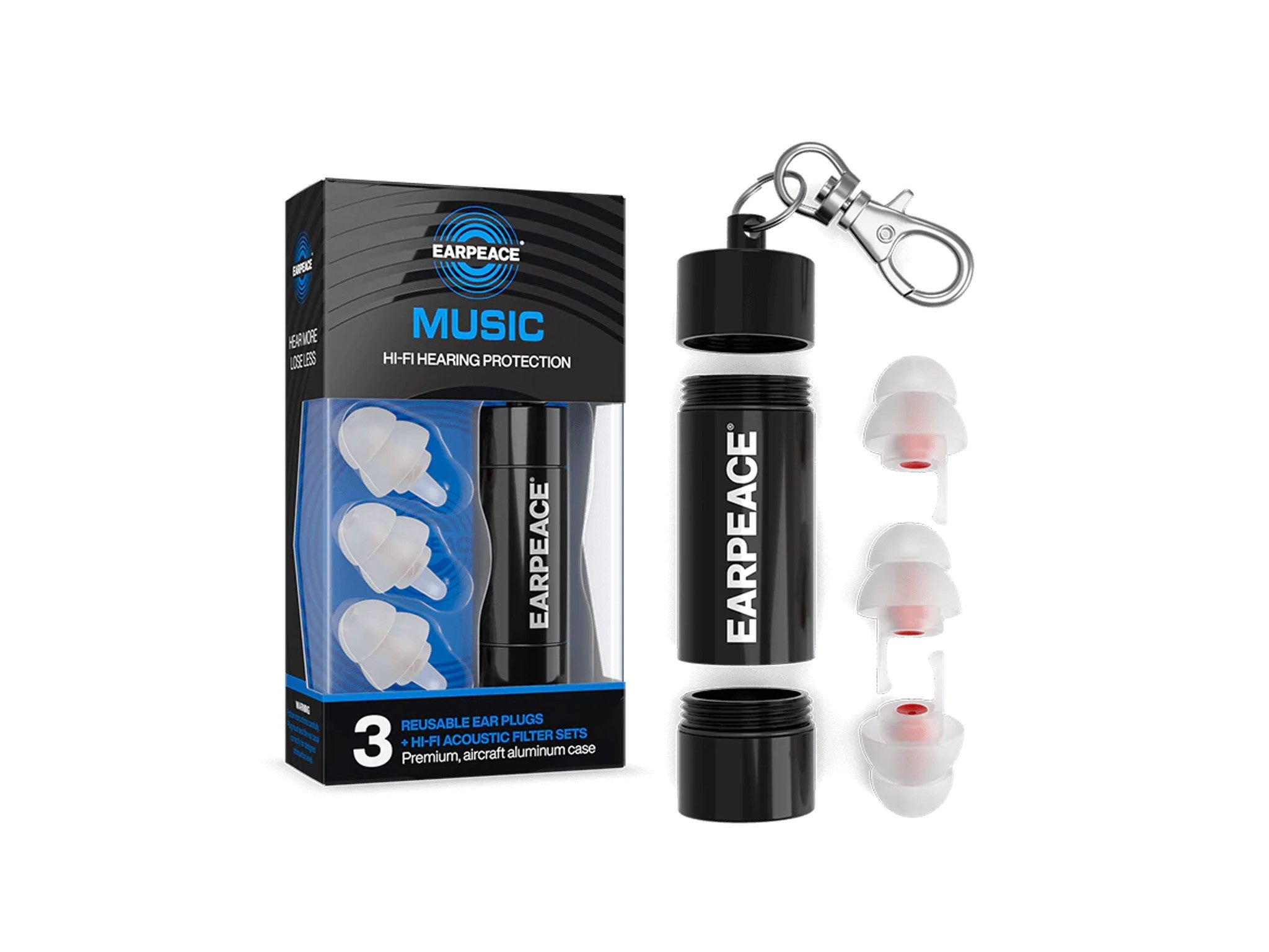 Concerts Sleeping and Festivals DJs Daman High Fidelity,Reusable Ear Plugs Professional Hearing Protection for Noise Cancelling Motocycle Musicians 