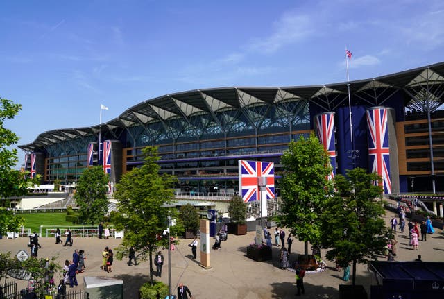 A general view of racegoers arriving ahead of day four of Royal Ascot (Adam Davy/PA)