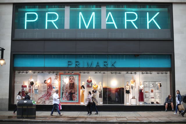 <p>Primark launched its website in April   </p>