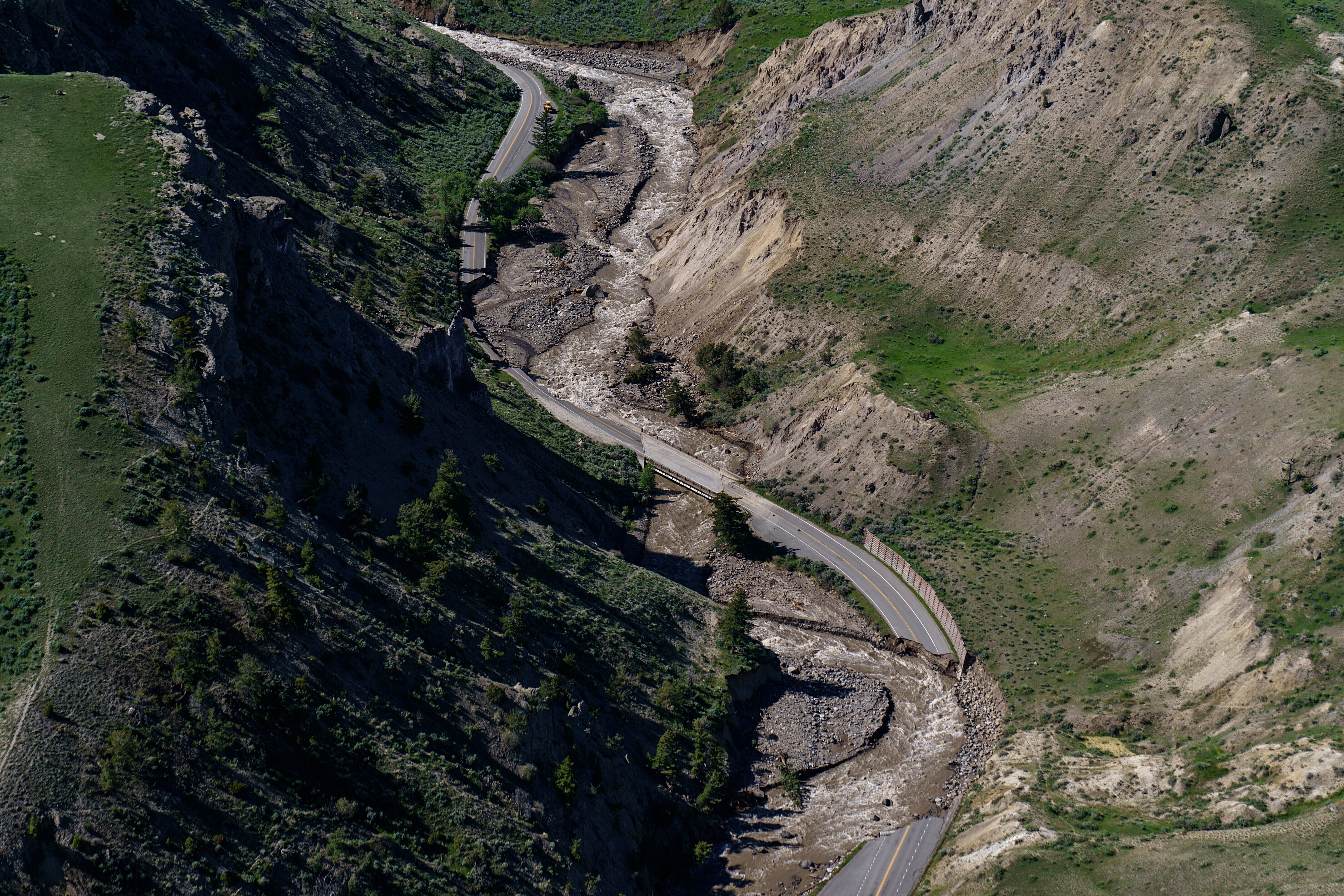Yellowstone Flooding Photo Gallery