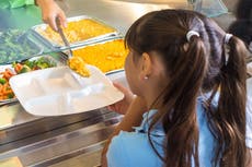 ‘Four chips on a plate’: Ministers told to boost school meal funding as children ‘getting smaller portions’