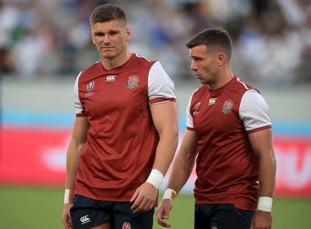 Owen Farrell (left) and George Ford are key players in the Premiership final