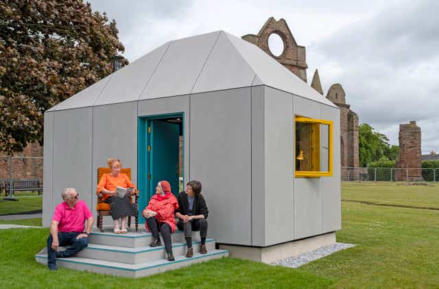The New Scriptorium is located in the grounds of Arbroath Abbey (Neil Hanna/PA)
