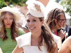 Carrie Johnson wears rented dress to Ascot as temperatures soar