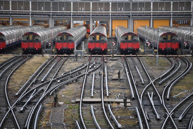 Rail strikes will take place next week (Beresford Hodge/PA)