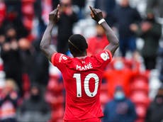 Sadio Mane’s Liverpool career ends with his place as a modern great secured