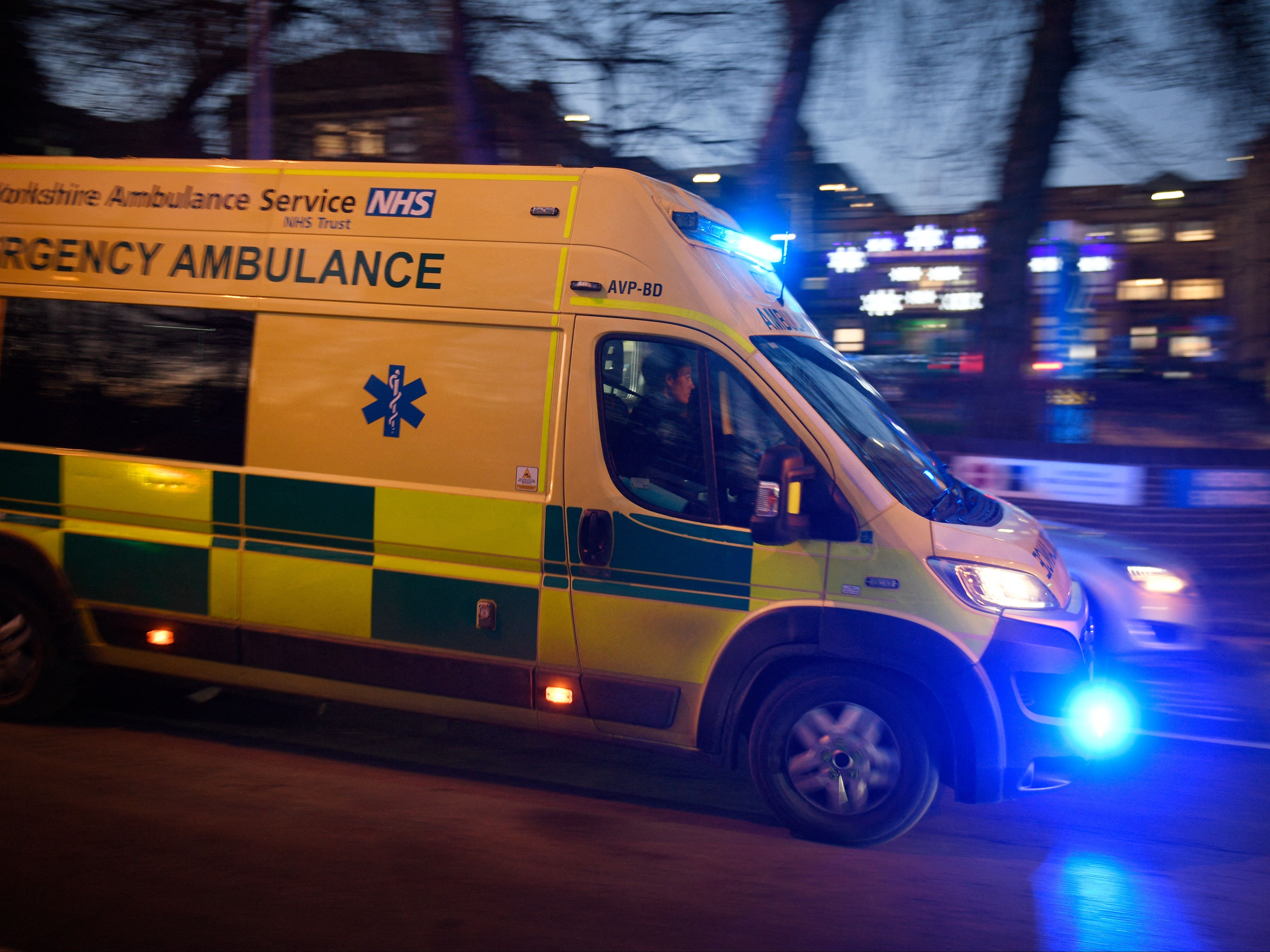 One paramedic said he was strangled by a patient and nearly stabbed by another while trying to help them