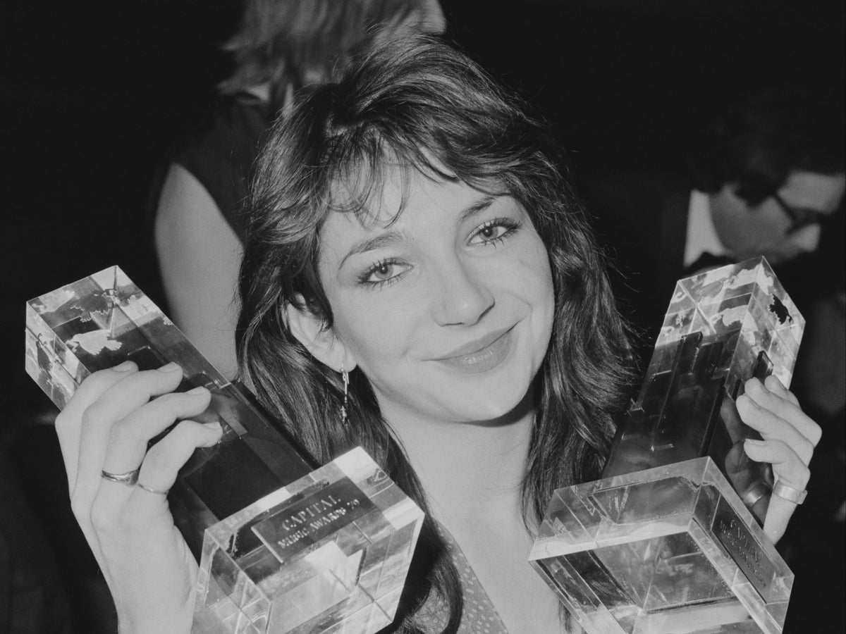 Kate Bush’s ‘Running Up That Hill’ reaches No 1 in UK Chart 37 years after it was first released