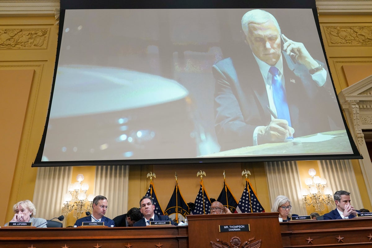 Jan 6 committee member refuses to rule out subpoenaing Mike Pence