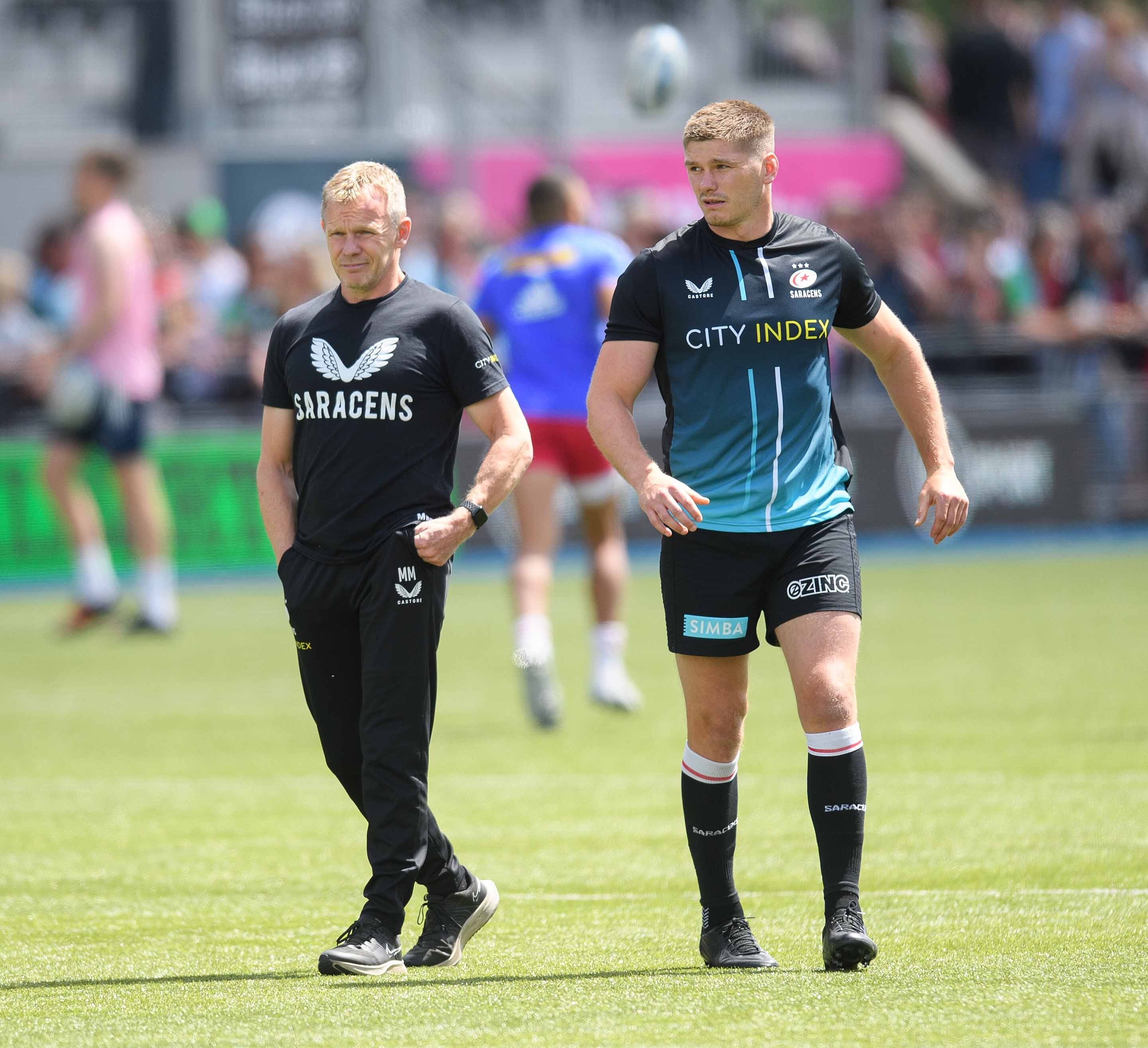 Owen Farrell has praised the impact of Saracens’ director of rugby Mark McCall