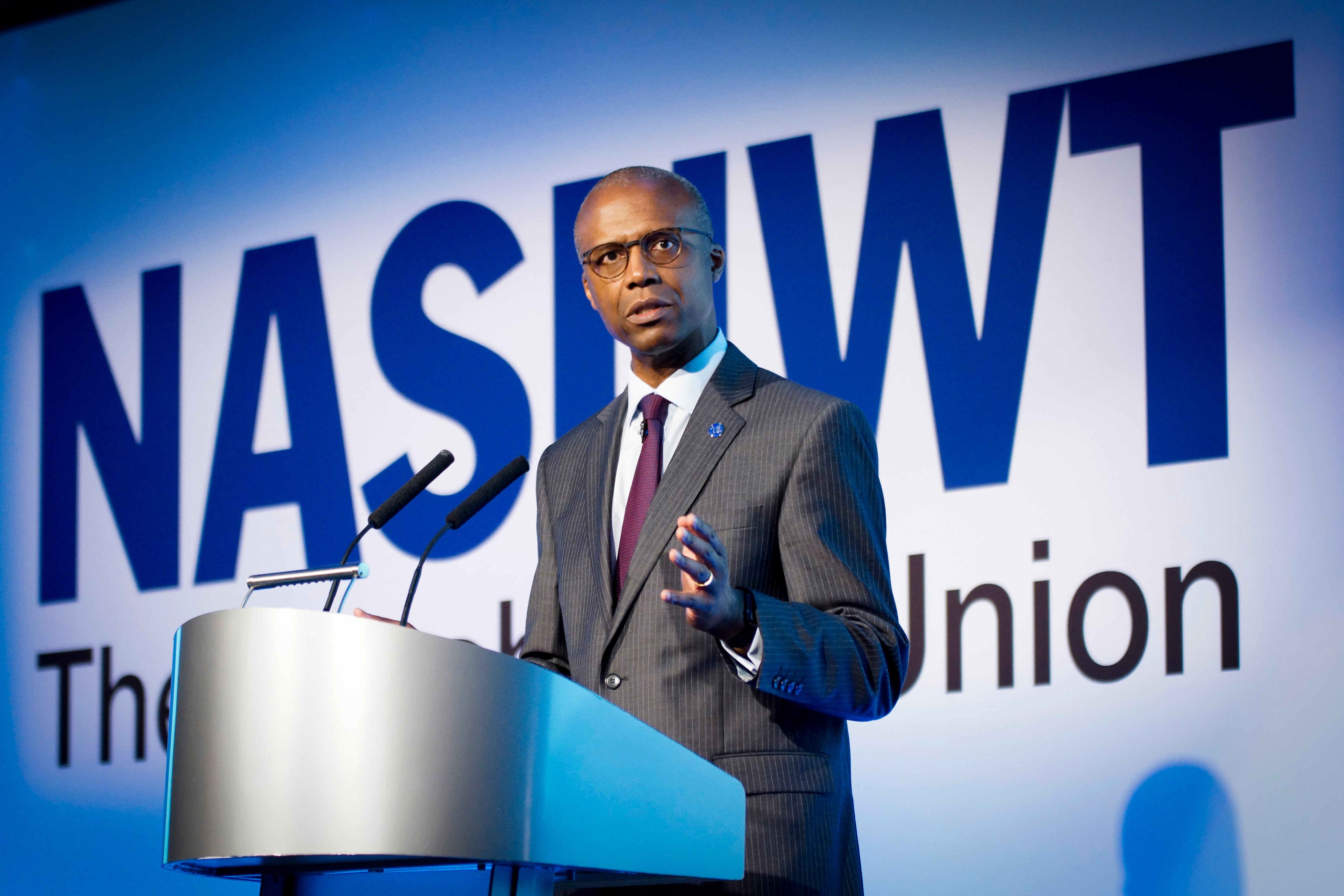 General secretary of the NASUWT Patrick Roach (Simon Boothe/NASUWT/PA)