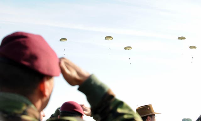 The new head of the British Army has cancelled a Parachute Regiment battalion’s deployment to Bosnia and Kosovo following the release of a video seemingly showing paratroopers participating in an orgy at a military base (Ian Nicholson/PA)