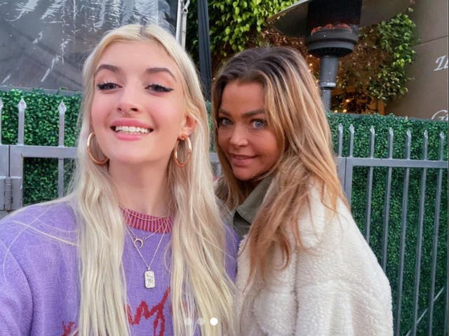 <p>Sami Sheen (left) and her mother, Denise Richards</p>