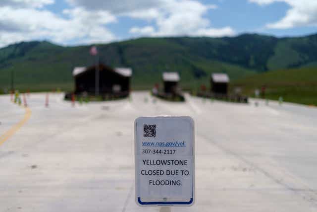 Yellowstone National Park Flooding