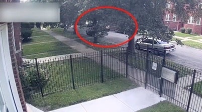On 3 October, surveillance footage captures the person of interest parking her vehicle near her home