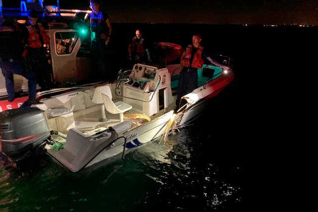 Florida Boats Collide