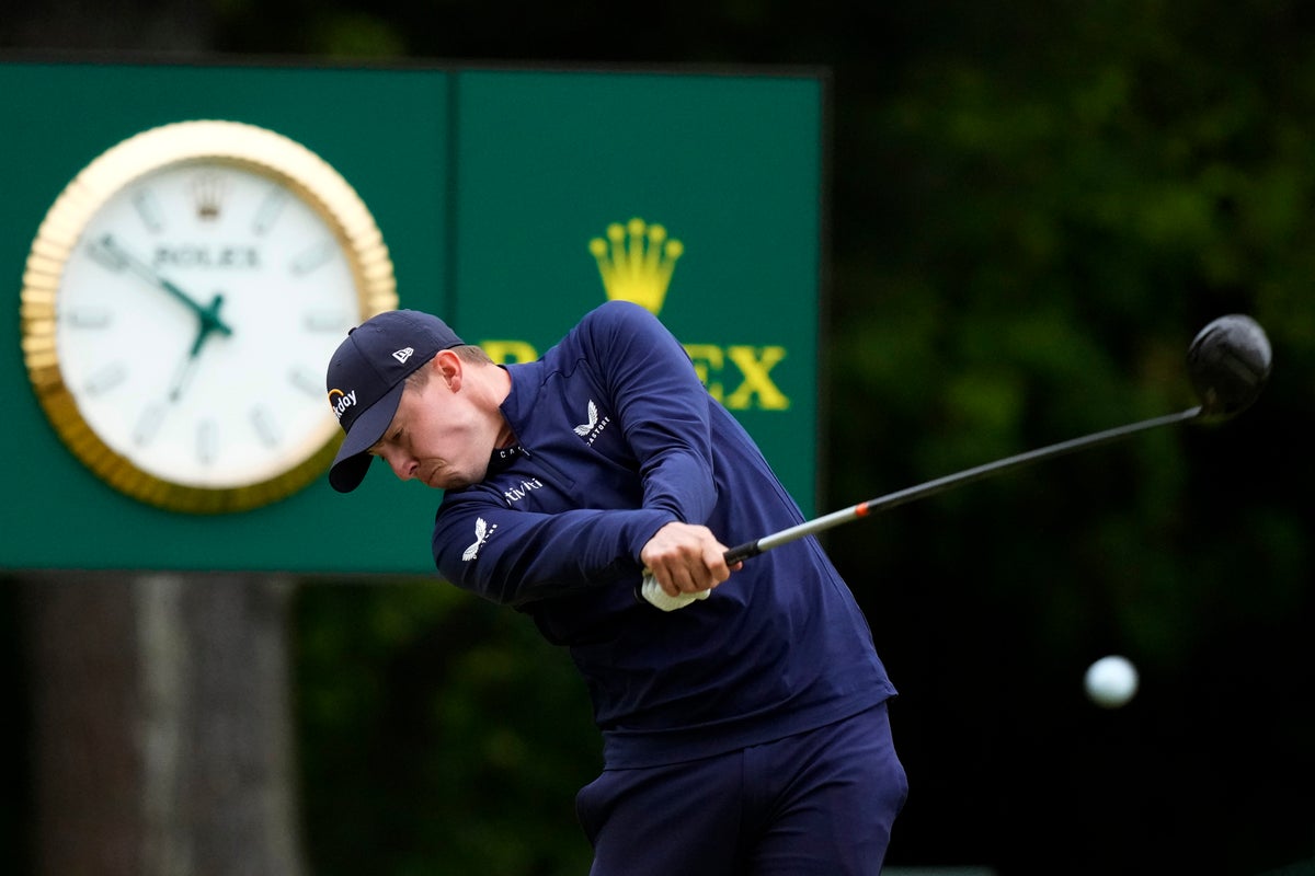 Matt Fitzpatrick takes share of lead into final round of US Open