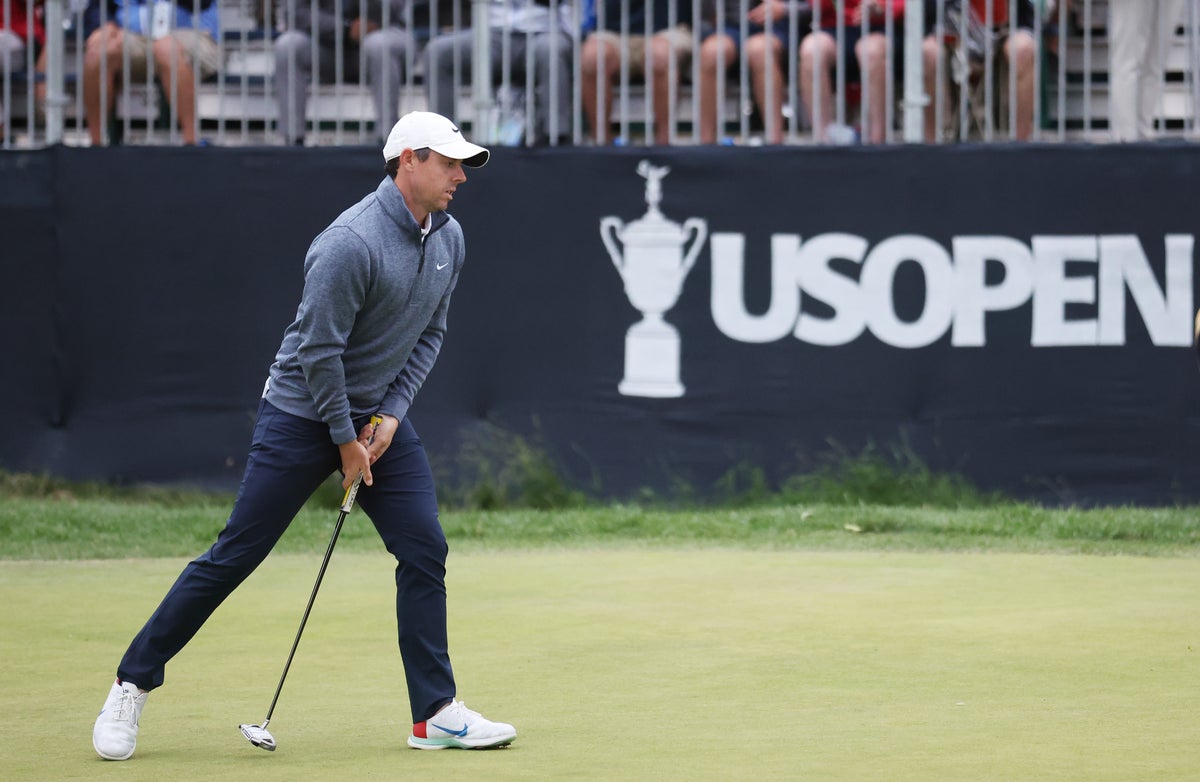 US Open final round tee times today featuring Rory McIlroy, Matt Fitzpatrick and Jon Rahm
