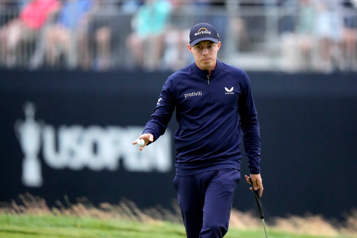Matt Fitzpatrick leads US Open into final day as he closes in on Boston double