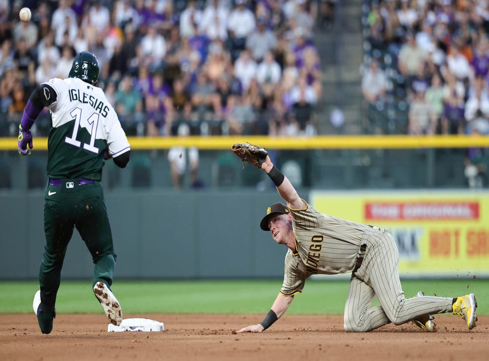 Padres Rockies Baseball