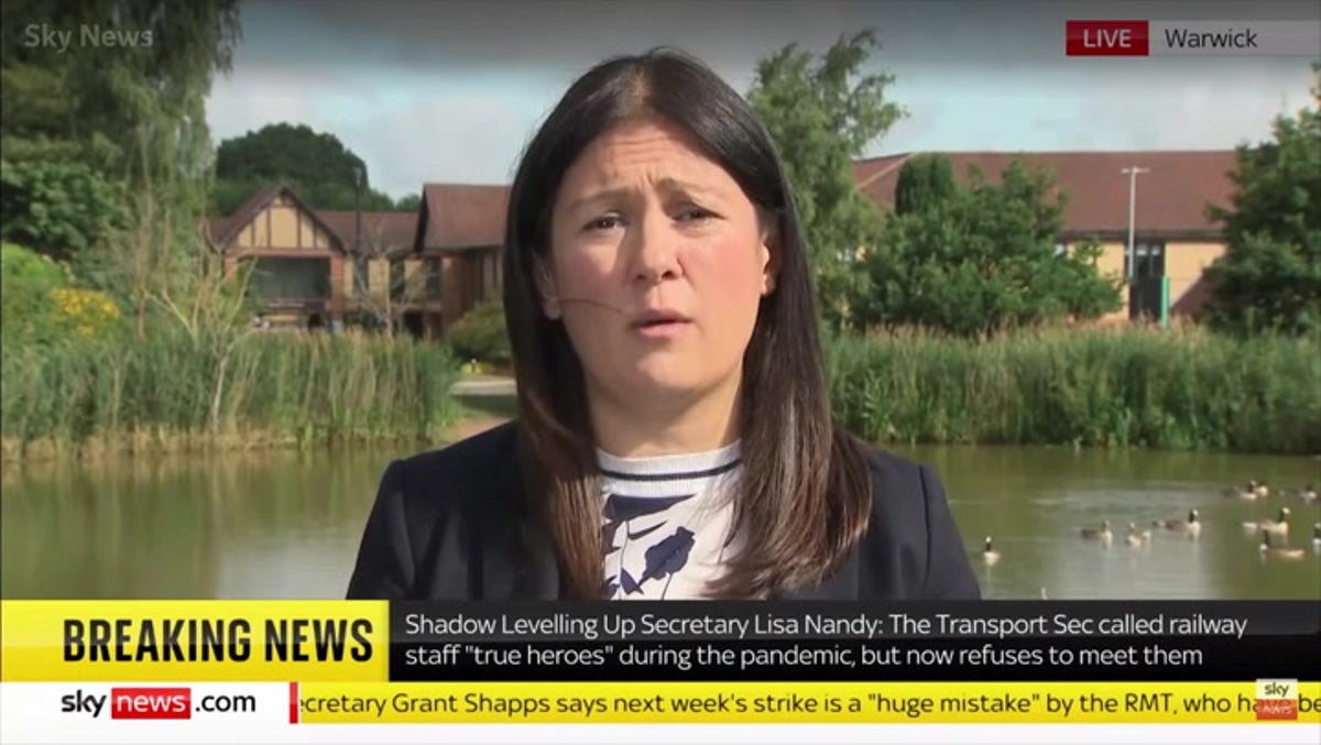 Lisa Nandy says the government has led the country to ‘chaos’