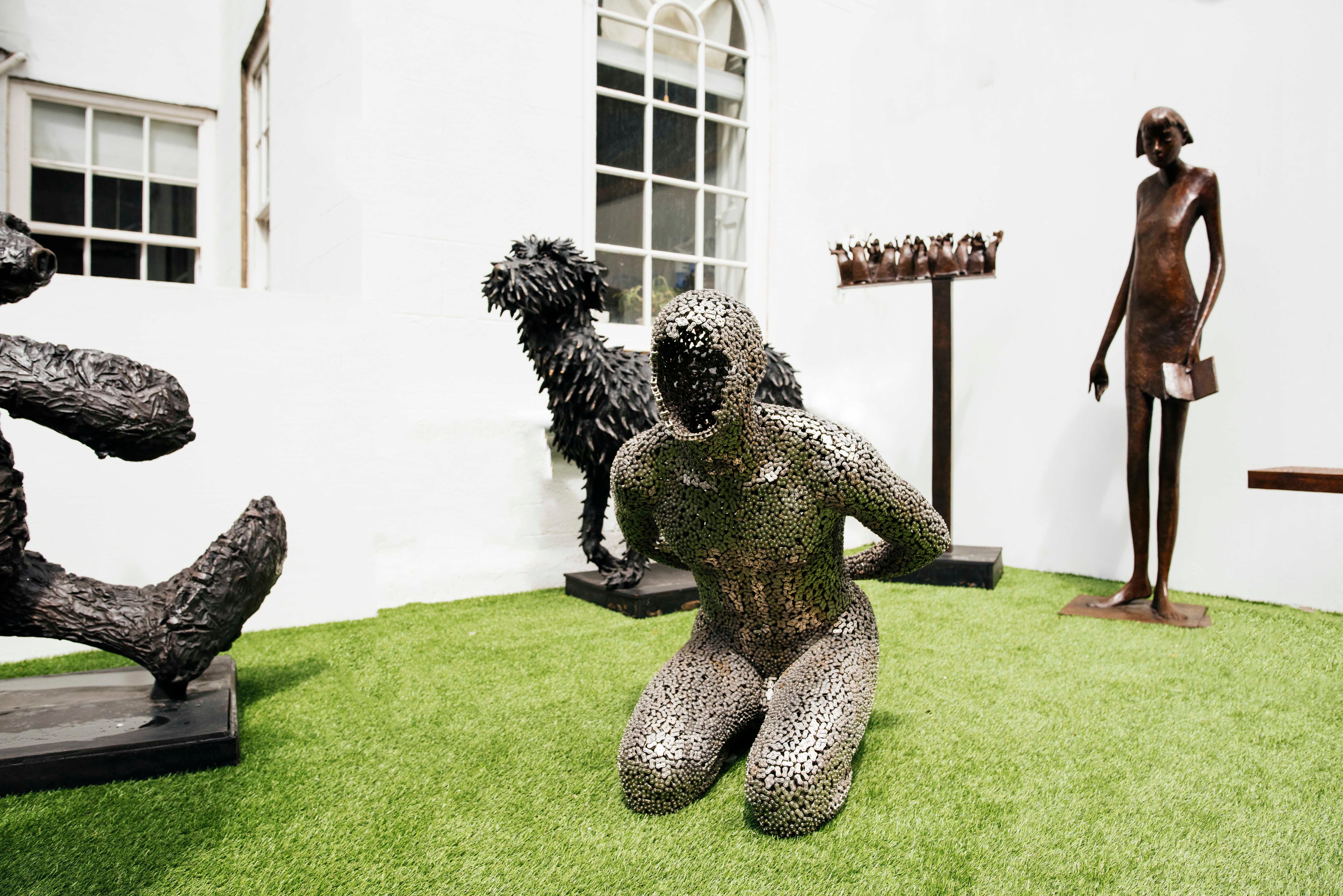 Seo Young Deok’s Anguish (€40,000) which is featured in the Gormleys Secret Sculpture Garden exhibition, which opens on June 23. Pic: Kevin Hughes. No repro fee