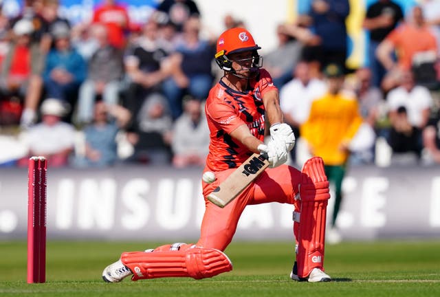 Dane Vilas hit a half-century for Lancashire (Martin Rickett/PA)