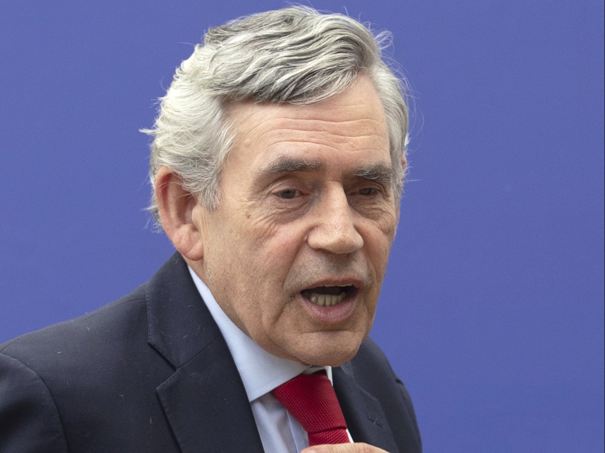Britain ‘at war with America over Ireland and Brexit’, says Gordon Brown