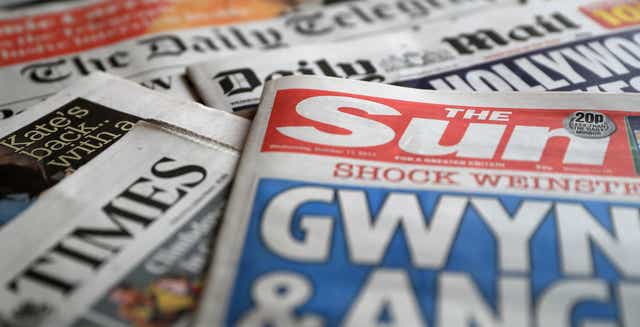 What the papers say – June 20 (PA)