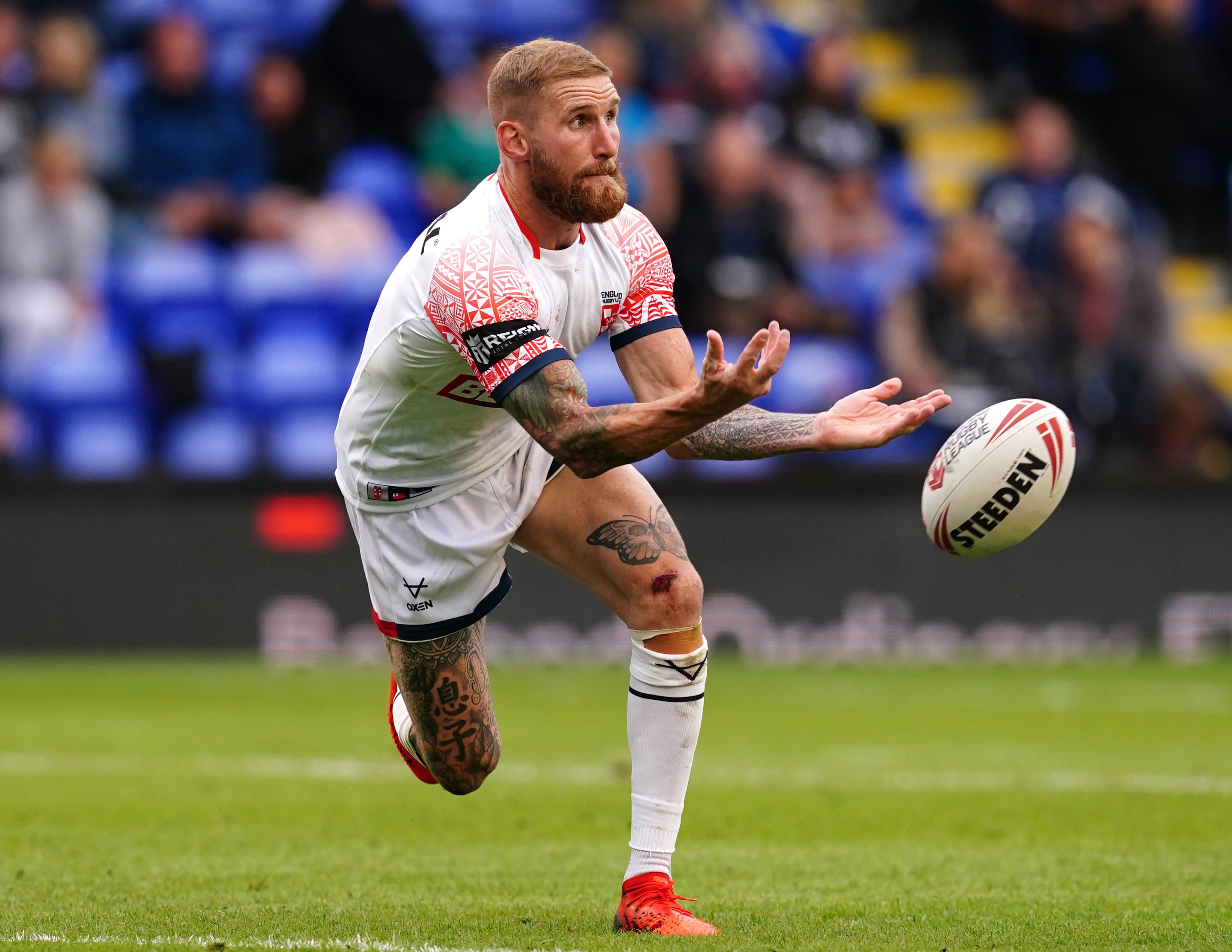 Sam Tomkins captained England to victory over the Combined All Stars (Martin Rickett/PA)