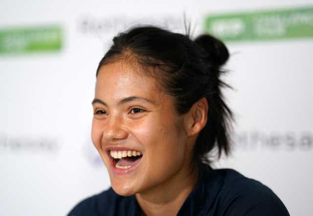 Emma Raducanu will be one of the headline acts at Wimbledon (Tim Goode/PA)
