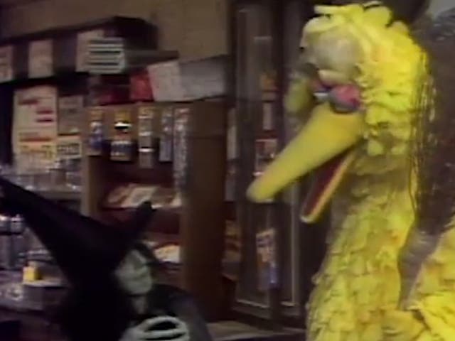 <p>Sesame Street – Big Bird and the Witch</p>