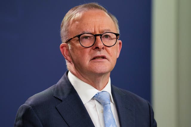 Australian Prime Minister Anthony Albanese (AP)