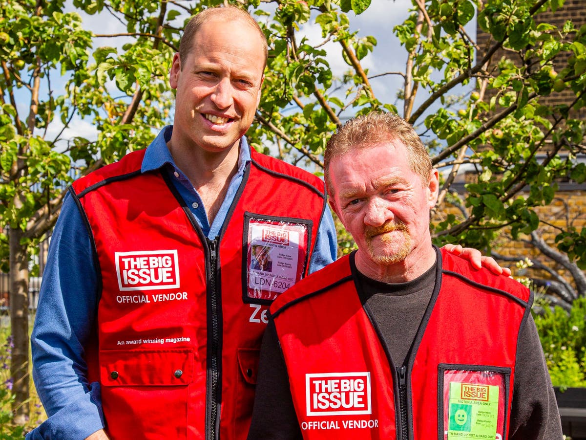 Prince William praises Diana&rsquo;s &lsquo;inimitable style&rsquo; as he reveals why he was selling The Big Issue