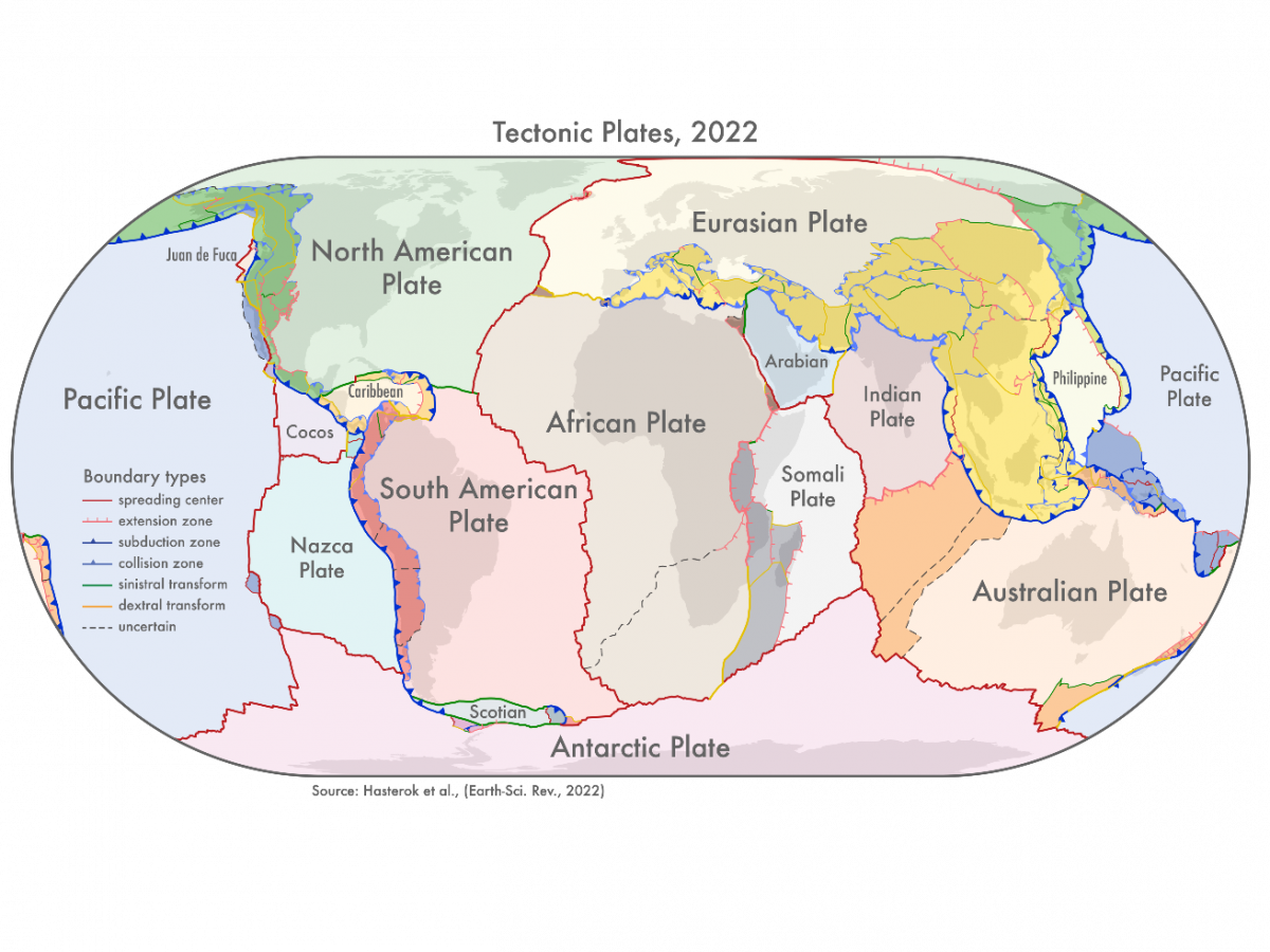 Advanced new model of Earth’s tectonic plates to improve global quake ...