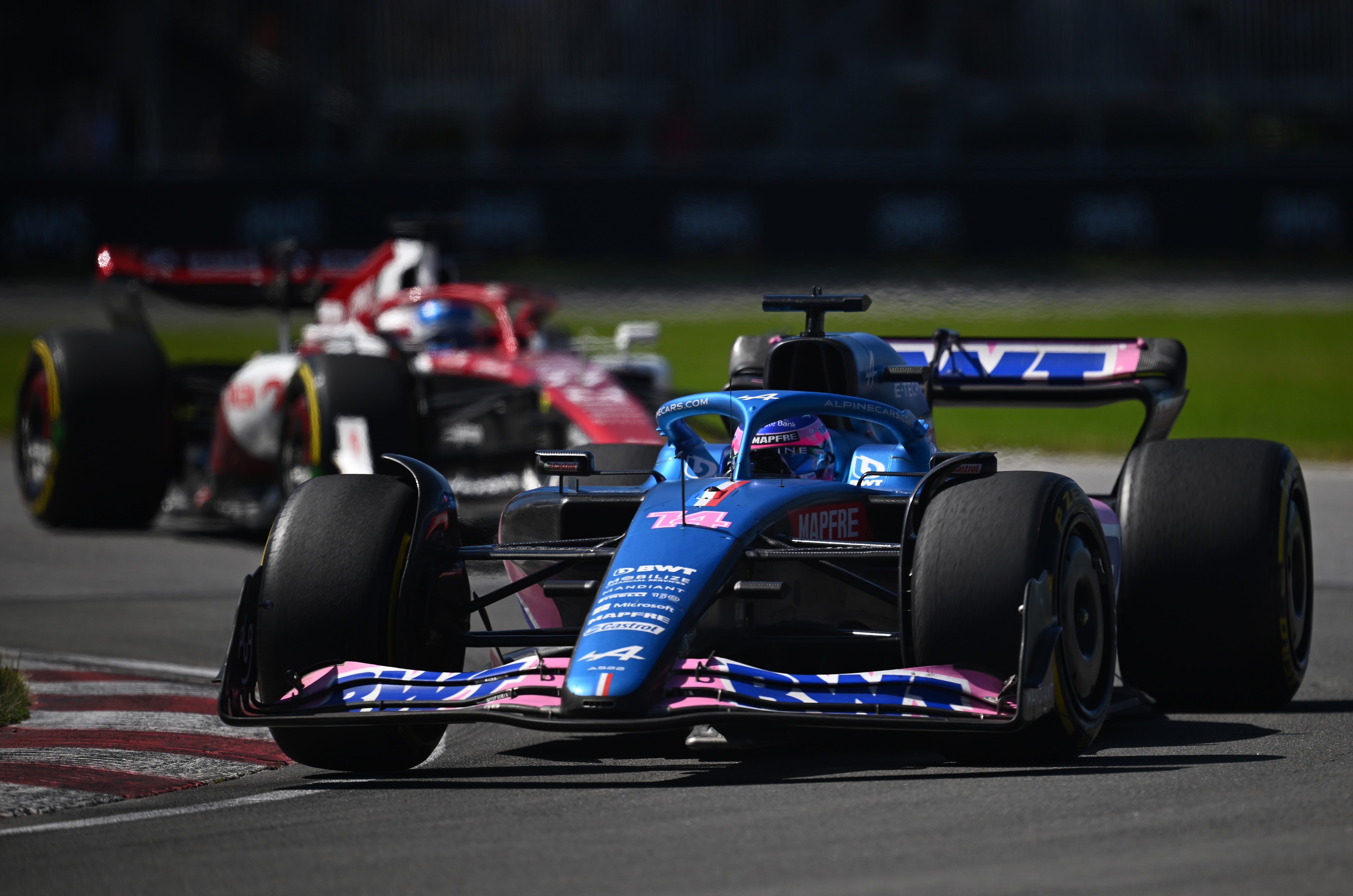 <p>Fernando Alonso was punished retrospectively after finishing seventh</p>