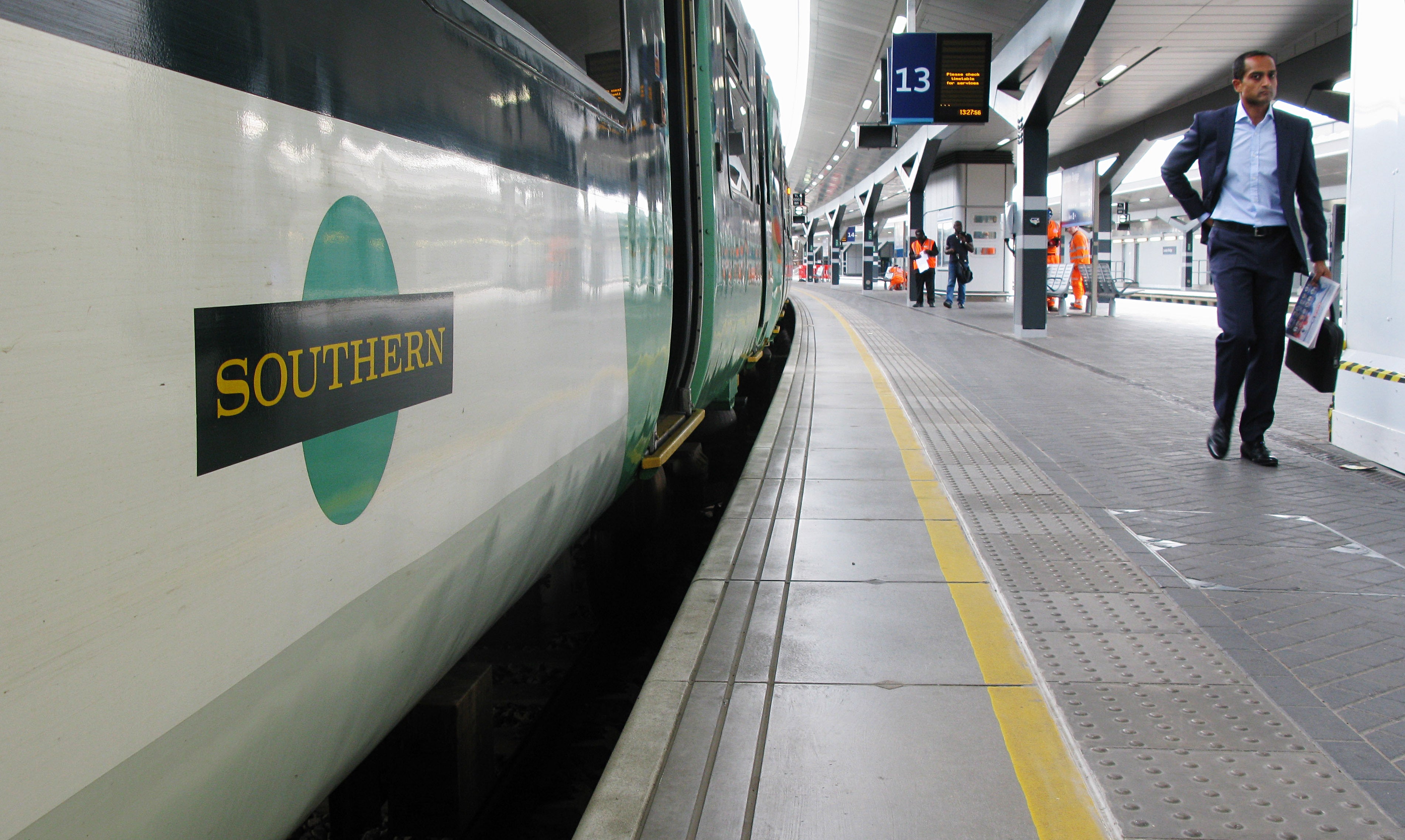 Chief Treasury secretary Simon Clarke said he was sorry for the ‘misery’ the rail strike disruption will cause (Jonathan Brady/PA)