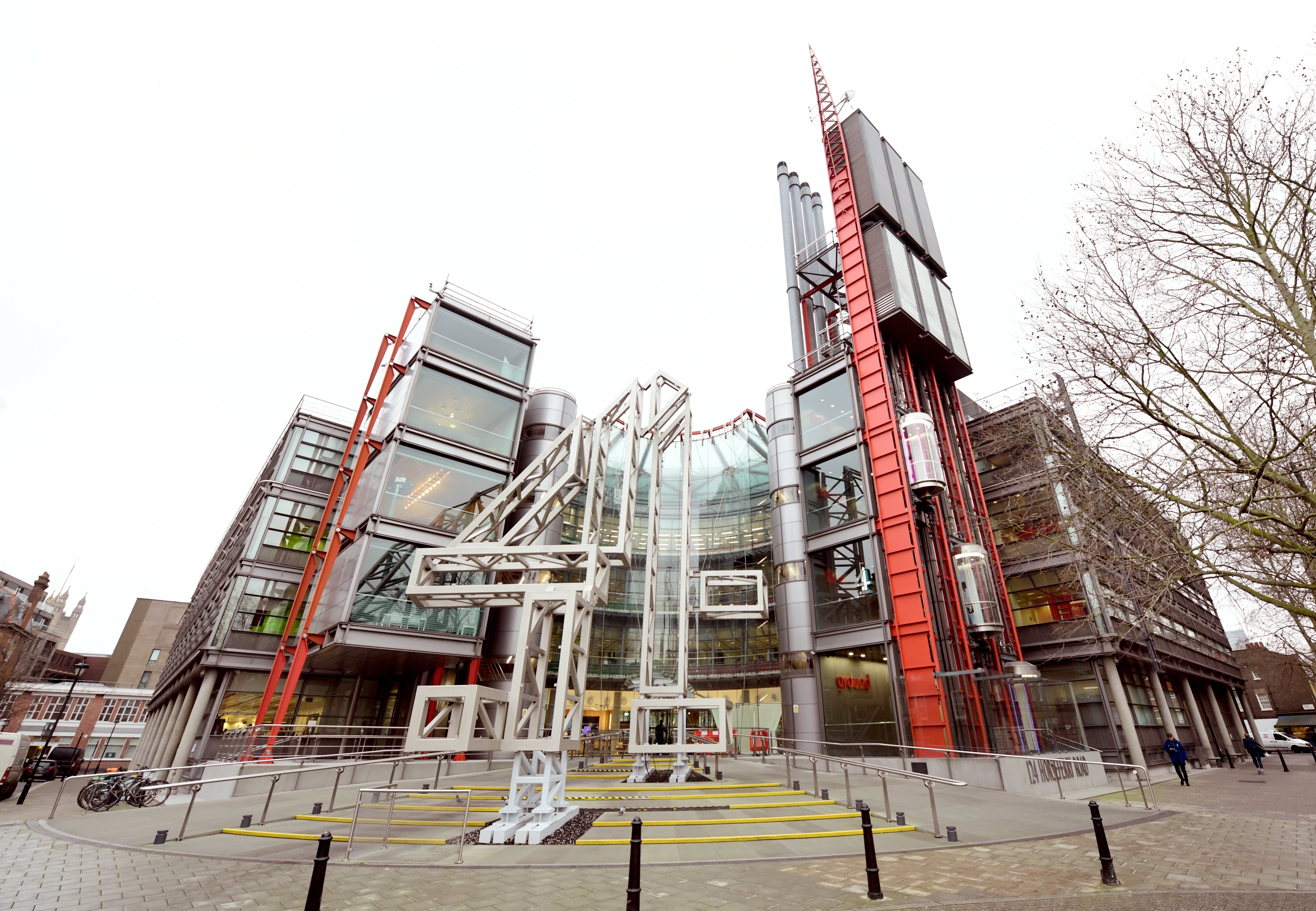 The Channel 4 building in London. (Ian West/PA)
