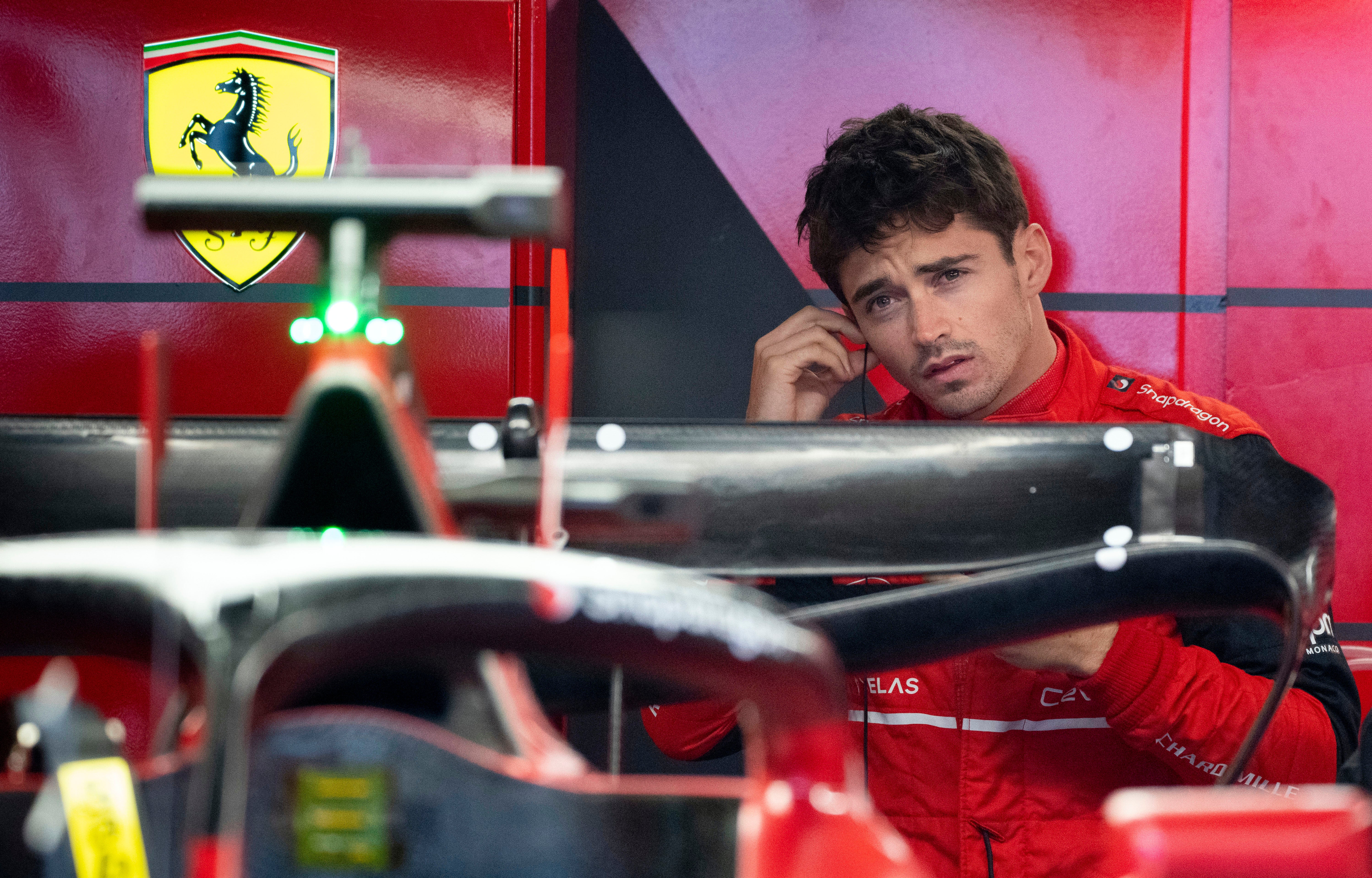 Charles Leclerc was forced to start at the back in Canada following engine penalties (Paul Chiasson/AP)