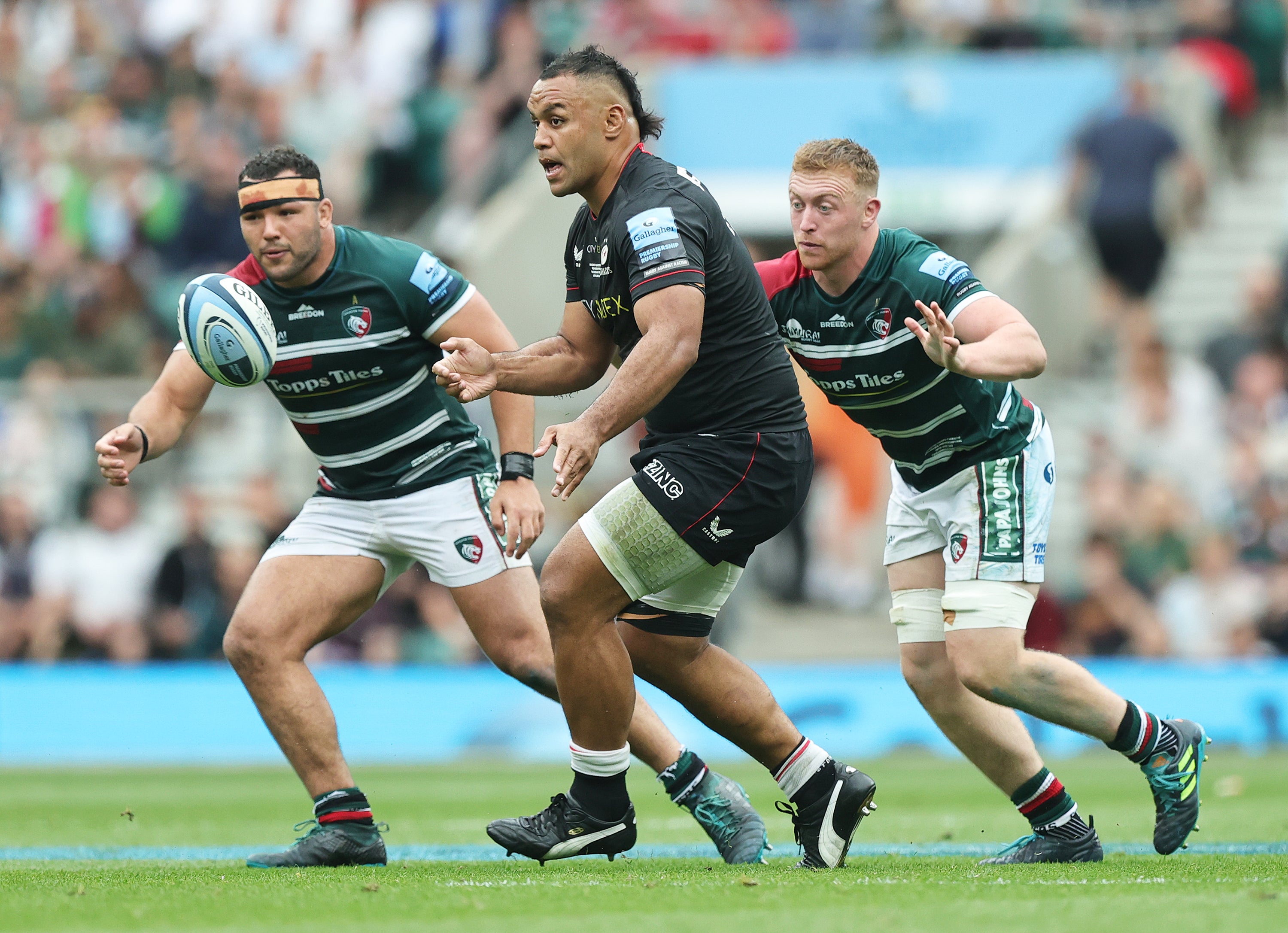 Vunipola excelled against Leicester at Twickenham