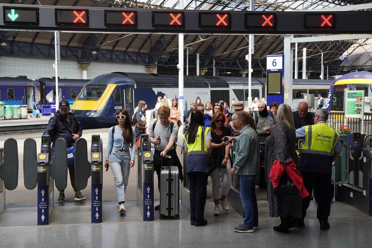 Rail Strikes England