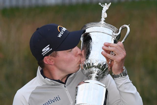 <p>‘I can retire a happy man tomorrow,’ Matt Fitzpatrick said after his US Open victory on Sunday </p>