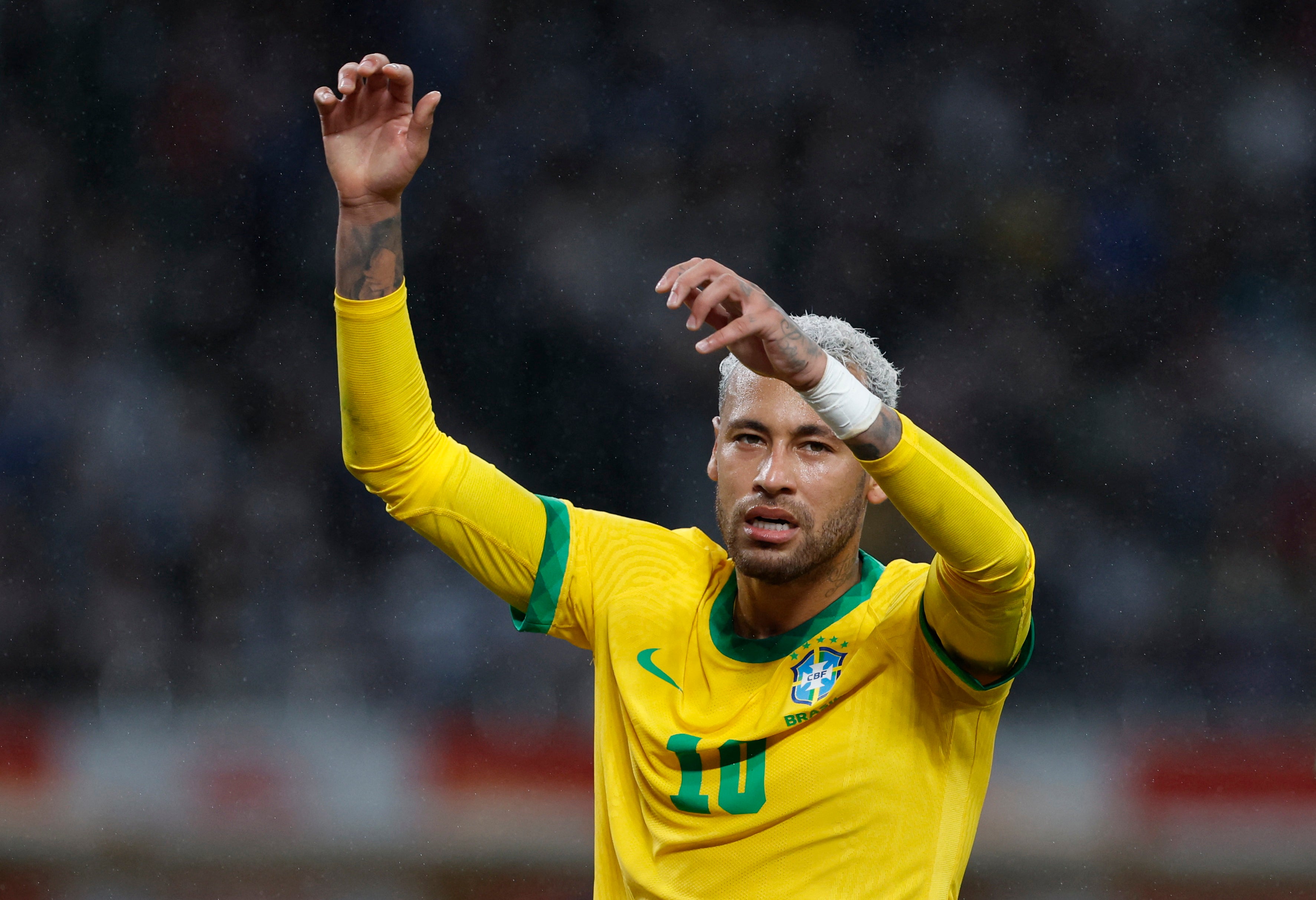 Neymar was Brazil’s top scorer in World Cup qualifying